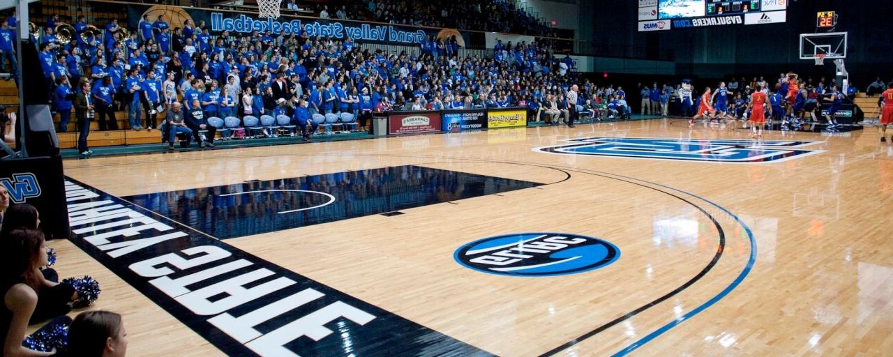 GVSU Fieldhouse Arena Home Men's Basketball Game